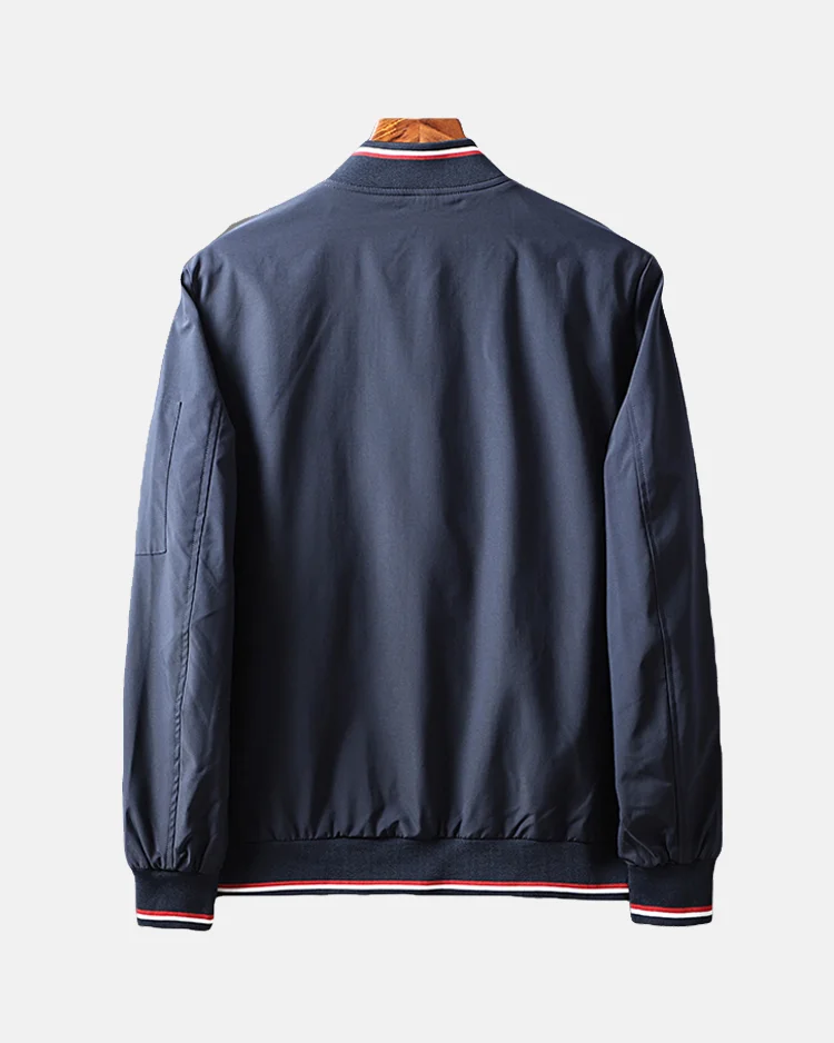 Men’s Baseball Collar Jacket - Image 3