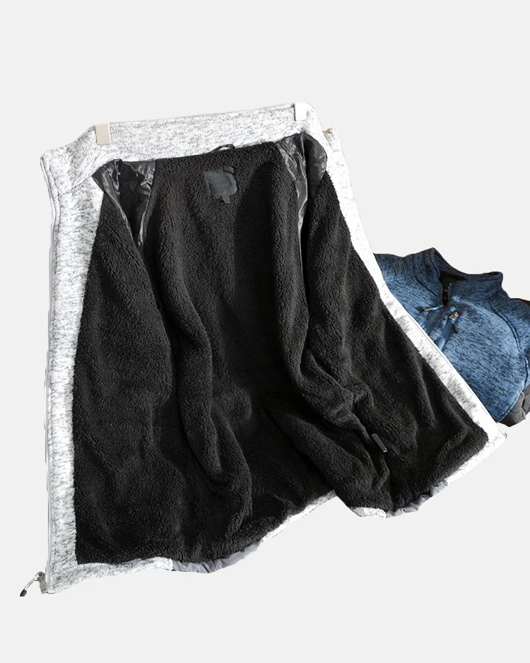 Men’s Standing Collar Soft Shell Jacket - Image 2