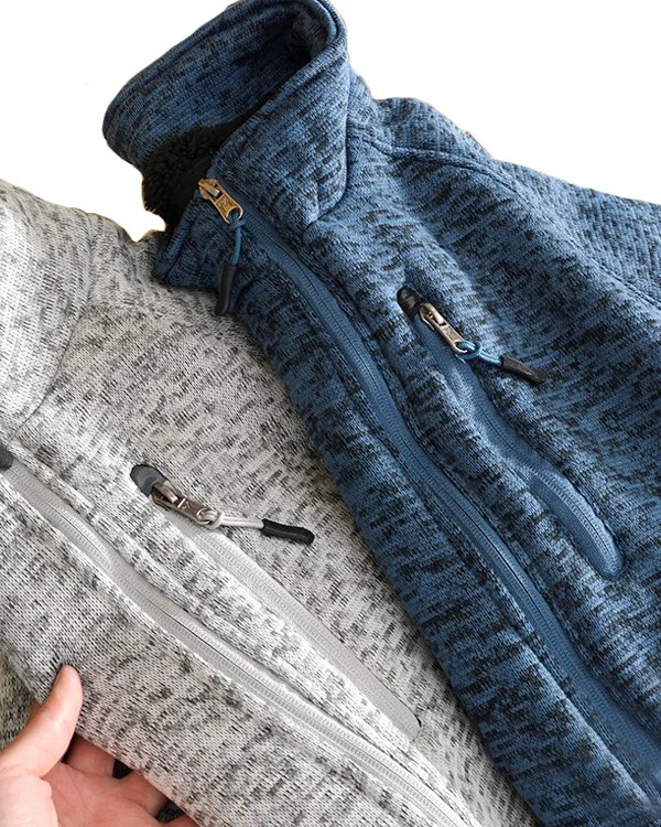 Men’s Standing Collar Soft Shell Jacket - Image 3