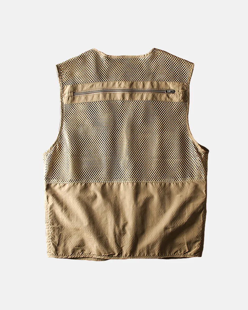 Men’s Outdoor Multi Pocket Fishing Vest - Image 2